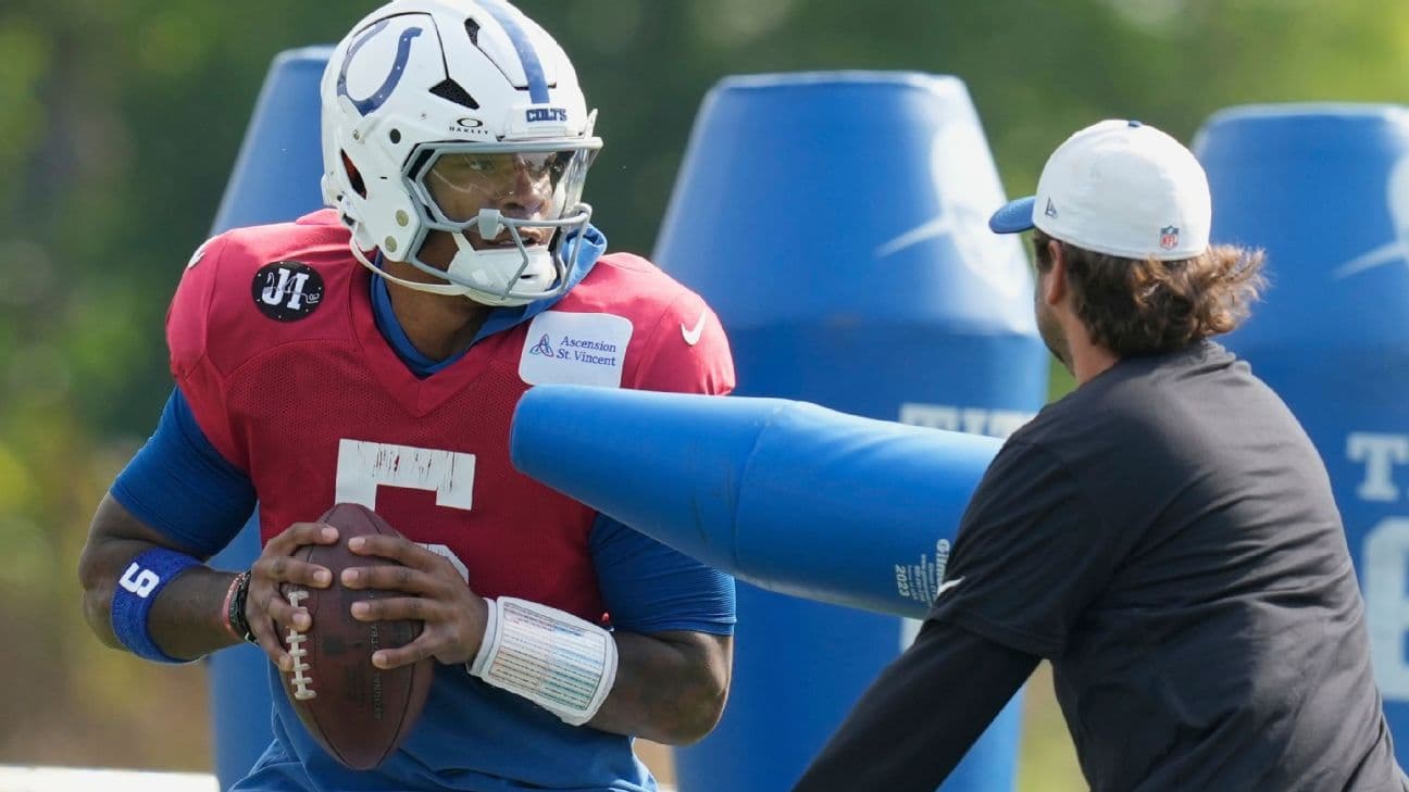 QB Anthony Richardson giving Colts something to think about