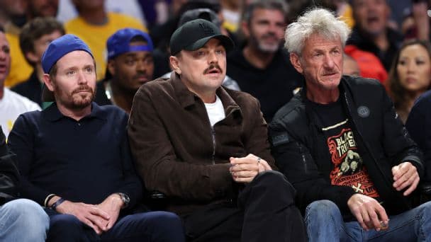 Leonardo DiCaprio, Jessica Alba lead NBA playoffs celebrity sightings