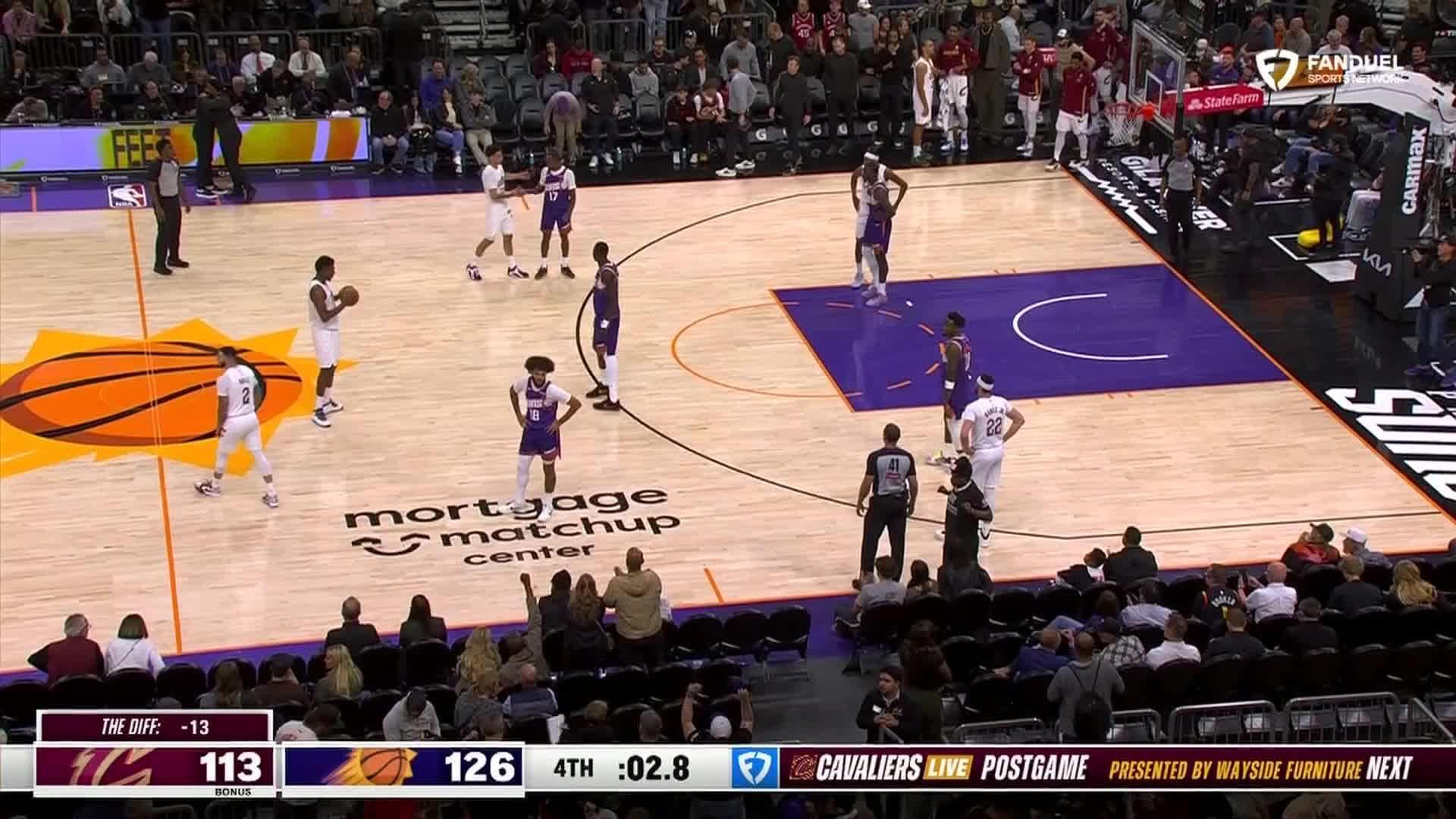 Cleveland Cavaliers vs. Phoenix Suns: Game Highlights